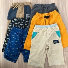 男の子110cm夏用ズボンまとめの画像