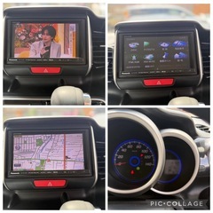 2年車検付き、N BOXカスタム、パーワスライドドア、ナビ、テレビ、ETC綺麗の画像