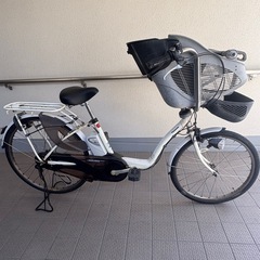 【お買い得】 Panasonic Gyutto パナソニック電動アシスト自転車 走行◎ 6.6Ah バッテリー付の画像