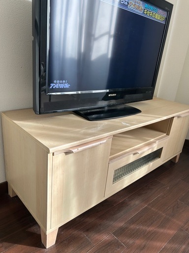 テレビ台 (s) 牛久の収納家具《テレビ台》の中古あげます・譲ります