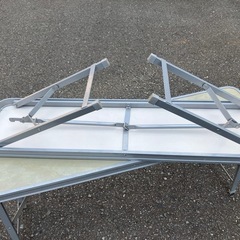 アウトドア折りたたみベンチの画像