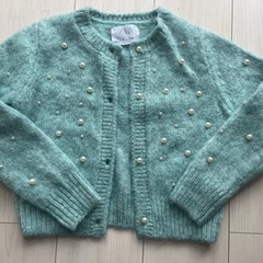 ZARA キッズ 128cm 3点セット カーディガン・パーカー・トップス 美品の画像