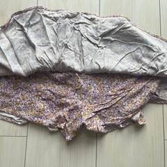 ZARA キッズ 134cm 夏服3点セット デニム・スカート・ワンピース 美品の画像
