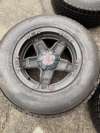 TUFF A.T タイヤホイール4本セット 265/70R17