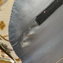 ☆ドリーム荒牧店☆ジモティー割引有☆【クリーニング済】花柄/リクライニングチェア/現状販売の画像