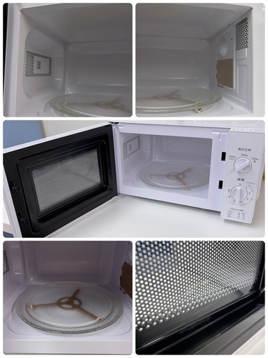 【?買取市場 6ヶ月保証】R717 ☀️ Haier / ハイアール 電子レンジ（17L / 60Hz 西日本専用）24年製 JM-1