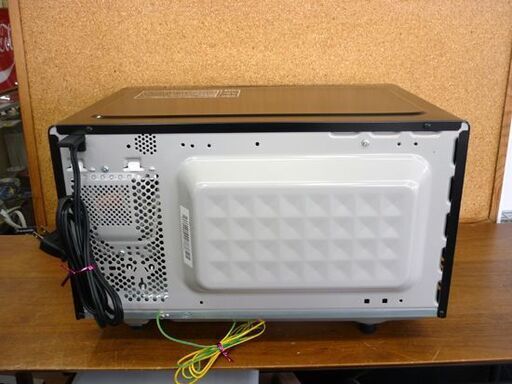 ☆IRIS OHYAMA 電子レンジ IMB-FV1801 2019年製 フラット庫内 ブラック 縦開き 庫内容量18L アイリスオー