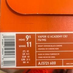 NIKE フットサル　スパイクの画像