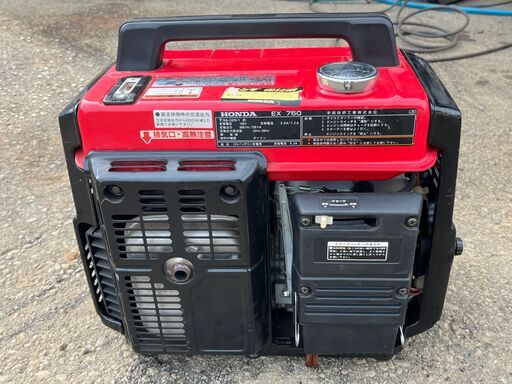 現物確認歓迎　初期不良対応可能 非常時等に 美品 整備済　ホンダ 600W/750W 発電機 EX750　 50/60Hz　