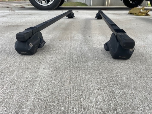 inno 117㎝ ルーフキャリア　ルーフレール付車用スクエアベースキャリア INFR / 26R-03 5469