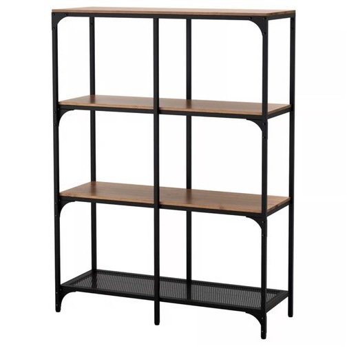 IKEA フィエルボ シェルフユニット  FJÄLLBO フィエルボ シェルフユニット, ブラック, 51x95 cm - IKEA