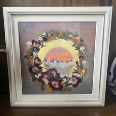 押し花　アートの画像