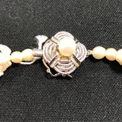 ジモティ割引有★【ジャングルジャングル岸和田店】パールネックレス　真珠　シルバー　sv925　南大阪 岸和田市 貝塚市 泉佐野市 和泉市 忠岡町 熊取町の画像