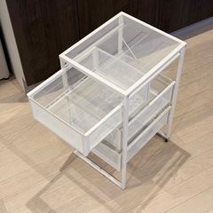 【無料】IKEA 3段収納ワゴン／引き出し収納の画像