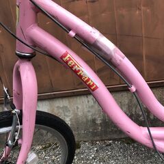 【C042】自転車 コンパクトトレッキングバイク Ferrari フェラーリ【ジャングルジャングル岩出店】岩出市 和歌山市 海南市の画像