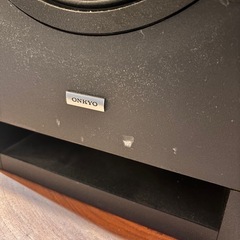 【美品】ONKYO SL-A251 サブウーファー ホームシアター 動作確認済の画像
