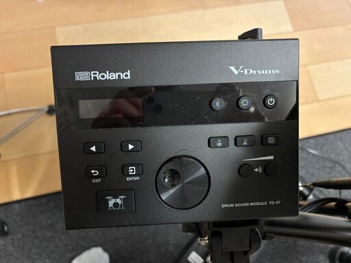 Roland VQD106 サイレント電子ドラム(純正防音マット＋TAMAフット 