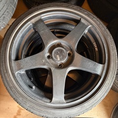 SSR　GTV01 16インチ　5.5J +48 4穴　PCD100  軽サイズの画像