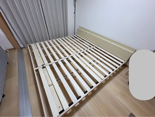 すのこベッド シングル 高さ2段階調整 脚付き パイン材 北欧 ベッド パイン材 高さ調整可能 すのこベッド