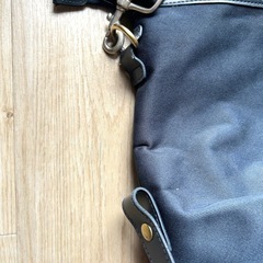 ネイビー ボストンバッグの画像
