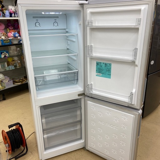 【ドリーム川西店御来店限定】☆ジモティー見たよ♪割引☆ ハイアール 2ドア冷蔵庫 JR-NF173B 173L 2021年 動作確認／クリーニング済み 【2125560000047189】 ドリーム池田店】◎ジモティー割対象品◎ハイアール 2ドア冷蔵庫 173L