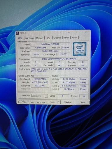 【売れました】i9-9900K ASRock Z390 EXTREME4 HYPER X メモリセット 中古品