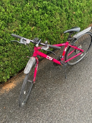 その他 美品sports自転車700*32Cインチ8 段変速LEDライト sports自転車700*32Cインチ8 段変速