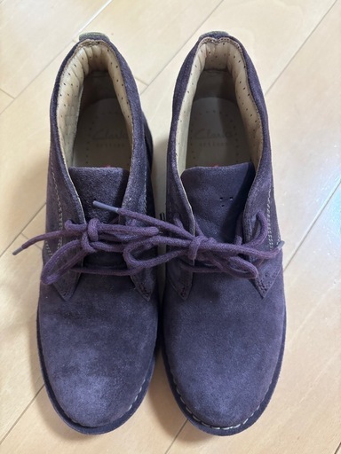 Clarks  スエードブーツ【未使用/箱無し】23.5㎝