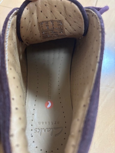 Clarks  スエードブーツ【未使用/箱無し】23.5㎝