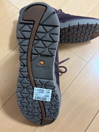 Clarks  スエードブーツ【未使用/箱無し】23.5㎝