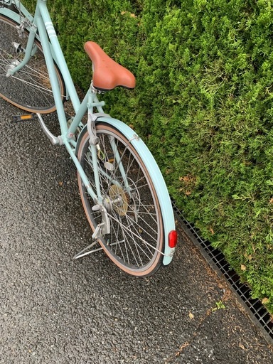 中古美品自転車7 段変速 26インチLEDライト