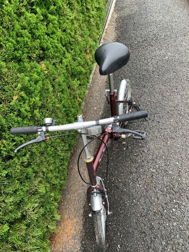 中古美品折りたたみ
自転車16インチLEDライト