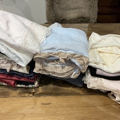 スリップ　レースペチコート 　インナーセット　シルクズボン下　他　未使用多数の画像