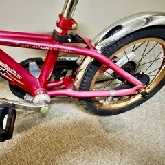 美品系 SPALDING 16インチ 子供用自転車｜前カゴ付き・おしゃれデザイン・すぐ乗れますの画像