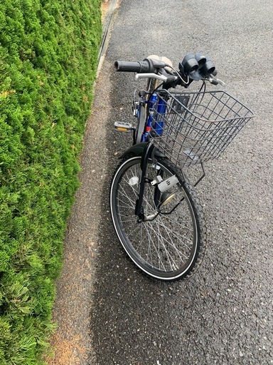 自転車6段変速 24インチLEDライト