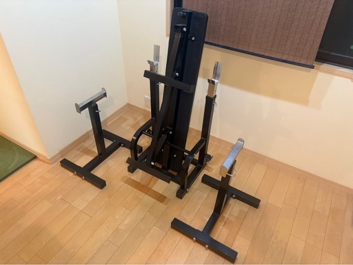 筋トレ　ベンチ　補助スタンド　バーセット