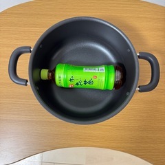 ニトリ IH・ガス火対応 両手鍋 24cmの画像