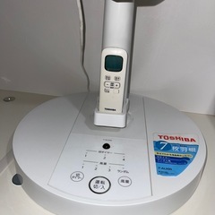 東芝　　リモコン付き扇風機の画像