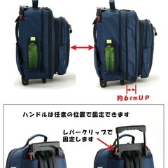 ガルウィング GULLWING キャリーリュック 3way リュックの画像