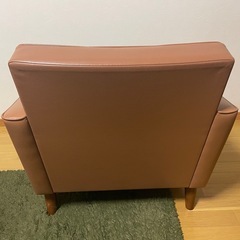 ★レア★カリモク60　ロビーチェア　キャメルの画像