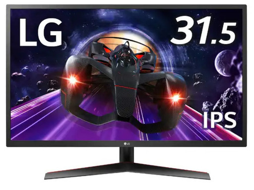 【2024年購入】LG 31.5インチ フレームレスモニター 32MP60G-B フルHD/IPS