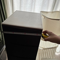 最終値下げ！！洋服チェスト　プラスチック　チェスト　大容量　スマート　おしゃれ　ブラウンの画像