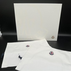 ◯Moncler シューズボックス&保存袋2枚セット