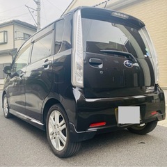 2013年式、スバルステラカスタムRSターボ、車検令和8年7月、ナビ、テレビの画像