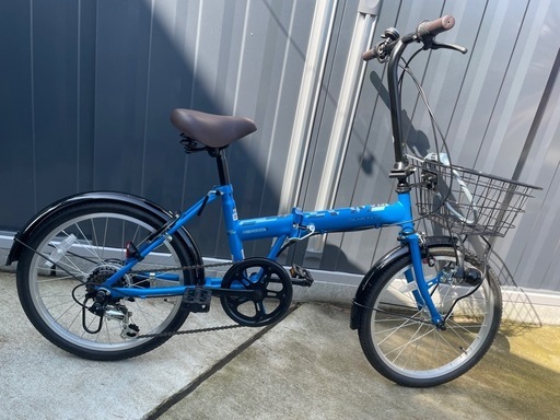 【引き渡し確定】アサヒ　折りたたみ自転車　室内保管　使用5ケ月　20インチ