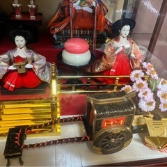 オルゴール付き！雛人形の画像