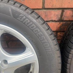 155/70R13 タイヤ アルミホイール付き 4本セット 軽自動車用の画像