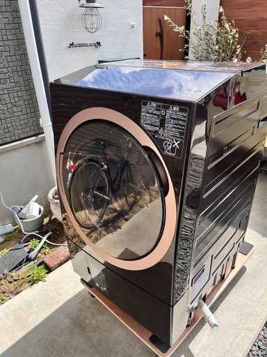 ドラム式洗濯機　プロによる分解クリーニング後未使用！　東芝　ドラム式洗濯乾燥機