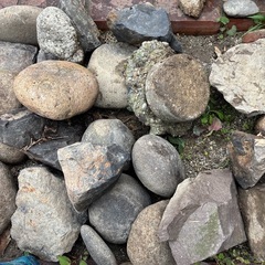 【無料】　　石　庭石　ガーデニング
の画像