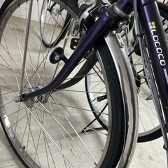 ロココ自転車（紫色)の画像